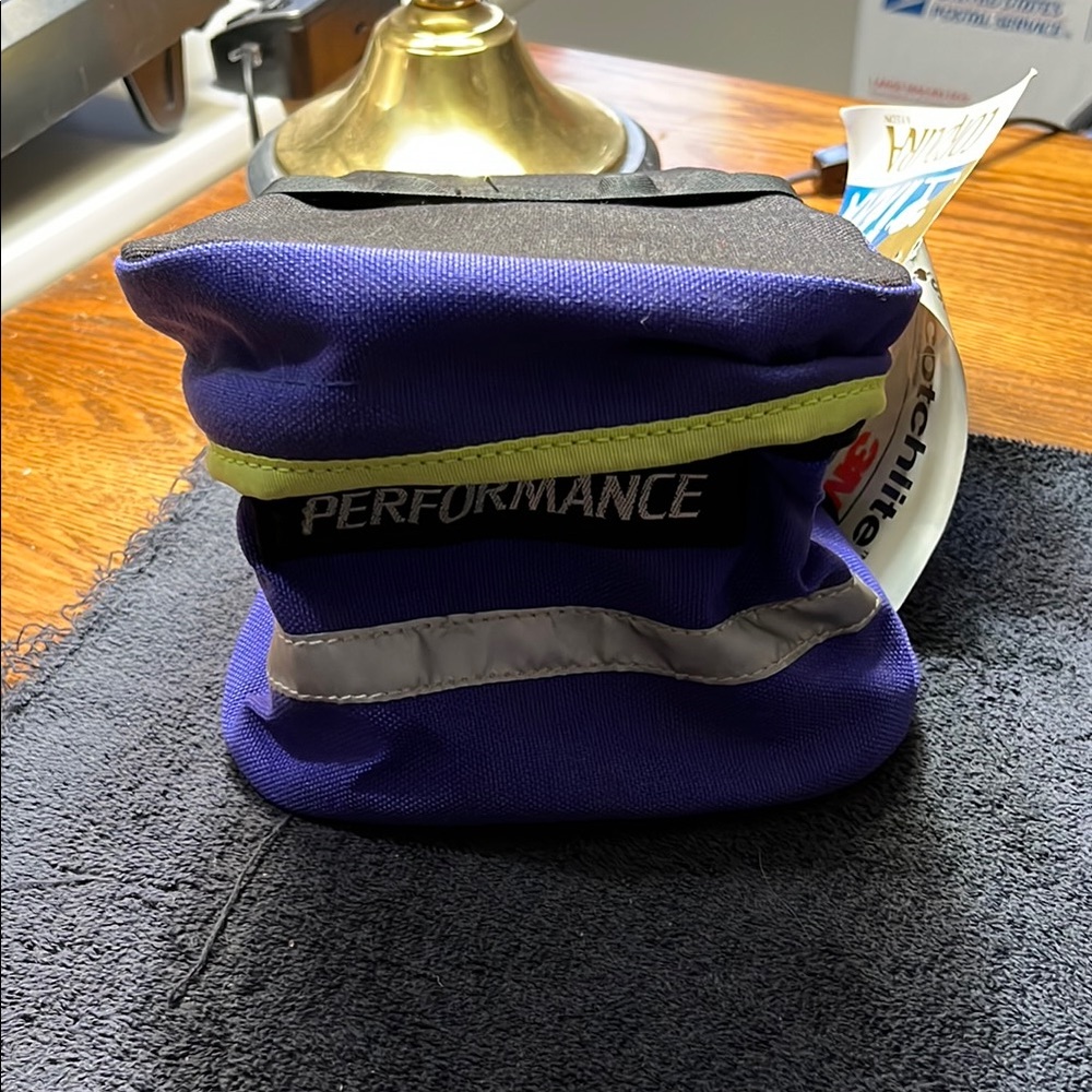 Purple and Green Travel Bag with Durable Design
